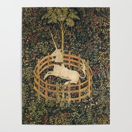 The Unicorn In Captivity Poster