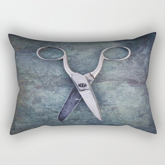 Scissors Rectangular Pillow