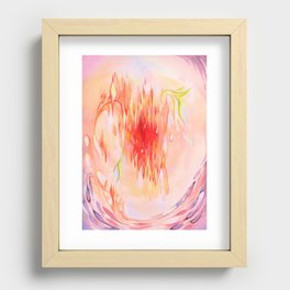 Growth - Original Watercolor painting Recessed Framed Print