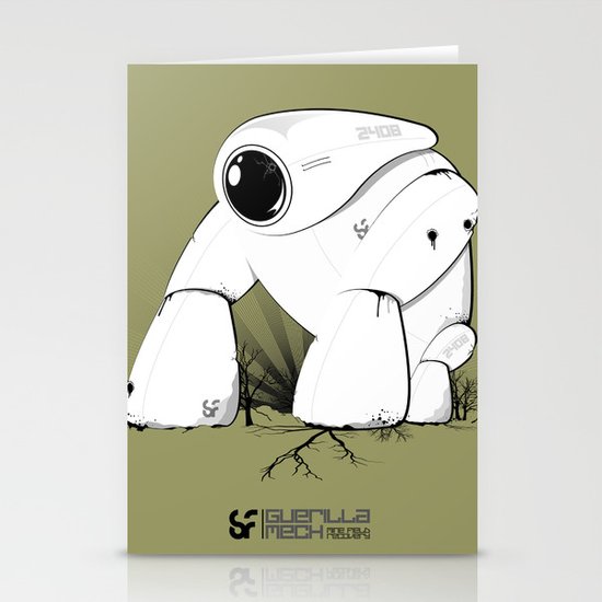 Superheroes SF Stationery Cards