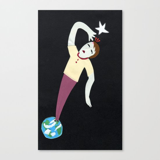 A Giant So Big Canvas Print