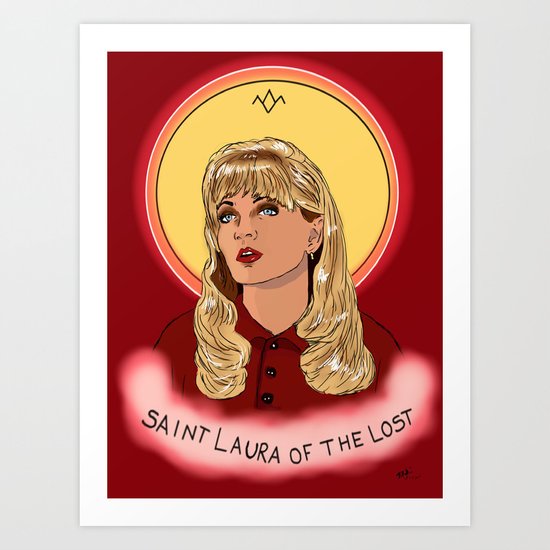 St. Laura Art Print