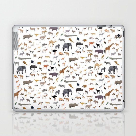 African animal pattern Laptop & iPad Skin