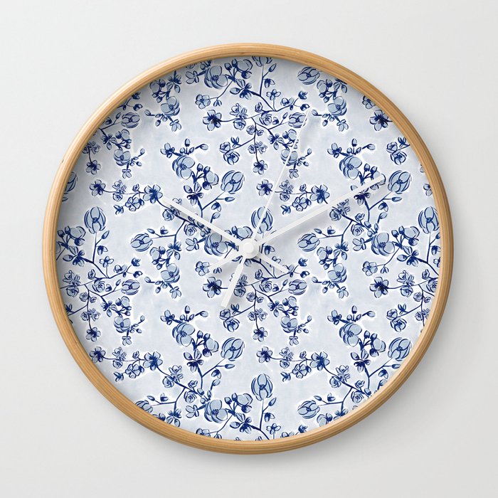 Chinoiserie Dreams Wall Clock