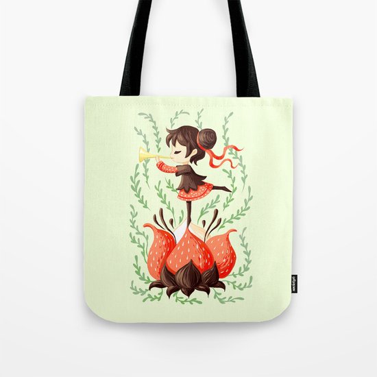 Spring Melody Tote Bag