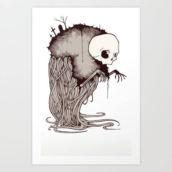 The forest is waiting Art Print
