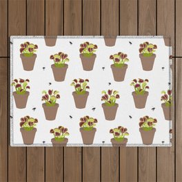 Venus Flytraps Outdoor Rug