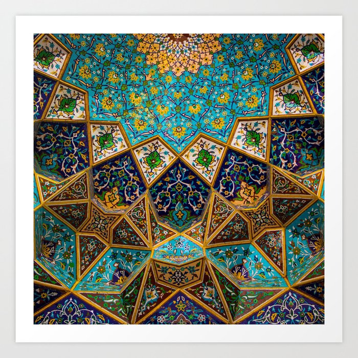 Arabic Islamic pattern Design Art Print