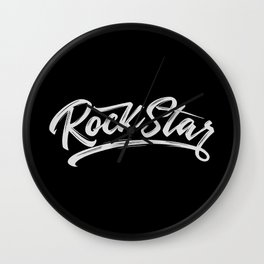 Rock Star | Rock and Roll lovers gift Wall Clock