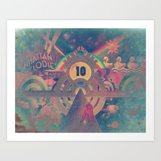 Pinball Redux Art Print