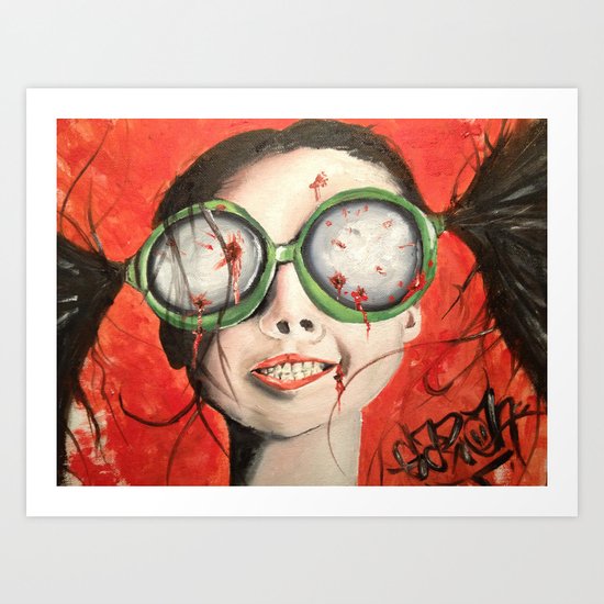 sinister Art Print