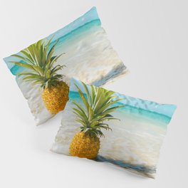 Pineapple Beach Pillow Sham