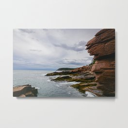 Otter Cliffs - Acadia National Park Metal Print | Nationalpark, Barharborme, Maine, Acadianationalpark, Black And White, Ottercliffs, Barharbor, Acadianp, Photo, Barharbormaine 