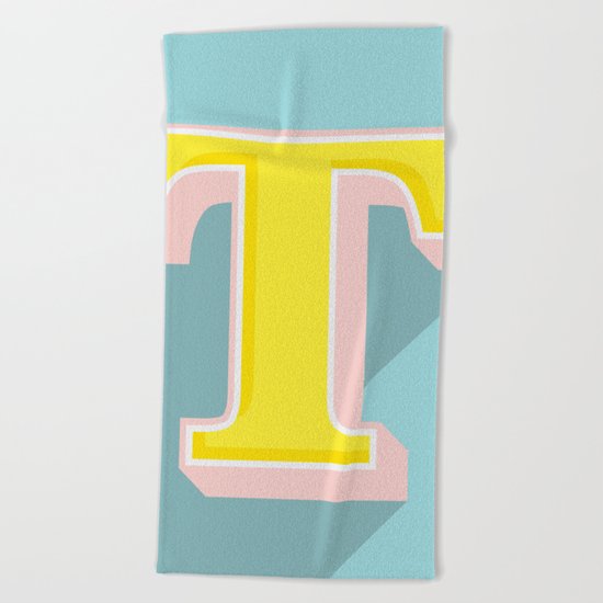T is for .... Beach Towel