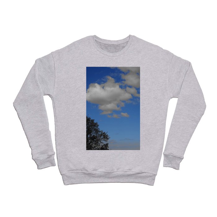 White cloud dreaming and Blue Sky thinking in Zakynthos Crewneck Sweatshirt