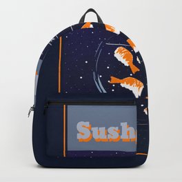 Sushi bowl in space Backpack