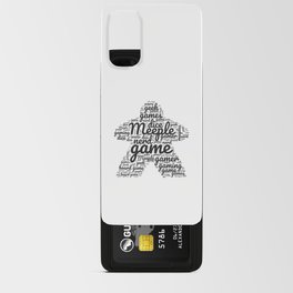 Meeple Board Game Geek Word Art Android Card Case
