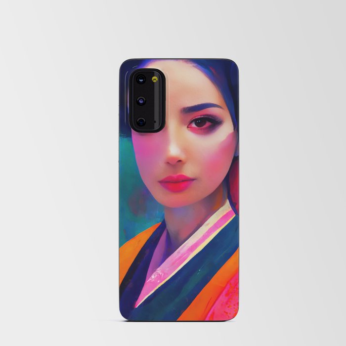 Geisha, Portrait Android Card Case