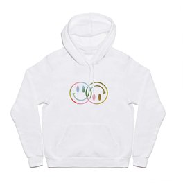 Synergy Hoody | Face, Happy, Pattern, Synergy, Symbol, Hippie, Cute, Happiness, Smiley, Graphicdesign 