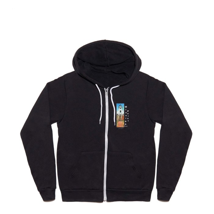 Mission Point Lighthouse Full Zip Hoodie