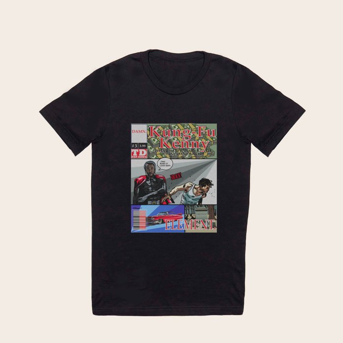 Kung Fu Kenny Comic 3 ELEMENT. T Shirt by Pixels Paint Michael