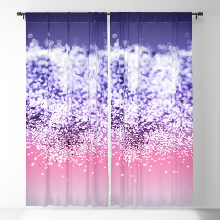 Mermaid Girl Glitter 1 Pink Blue Ombre Decor Art Society6