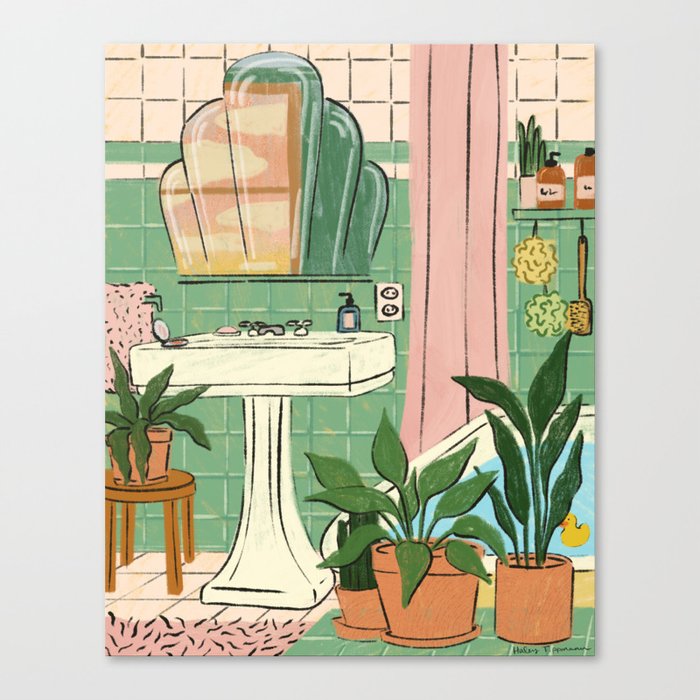 Bathroom Canvas Print