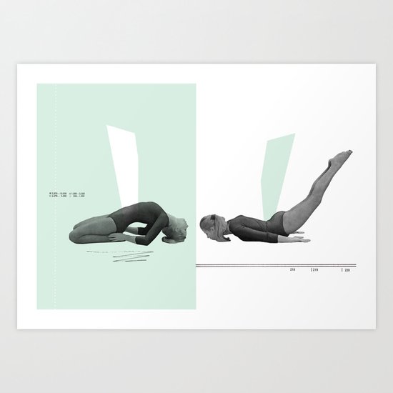 Yoga Art Print