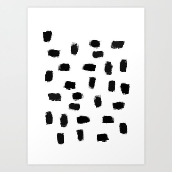 Black city Art Print