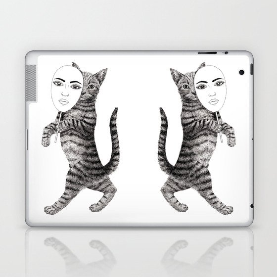 Cat walk Laptop & iPad Skin