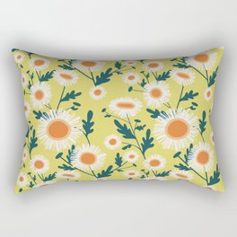 English Daisy-Mustard seed Rectangular Pillow