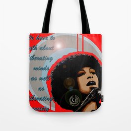 Icons-Angela Davis Tote Bag