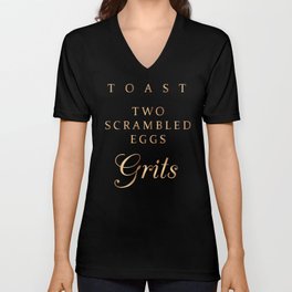 Jill Scott's Breakfast  V Neck T Shirt