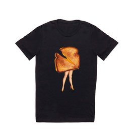 Grilled Cheese Sandwich Pin-Up T Shirt