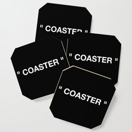 "TEXT HERE" 3 Coaster