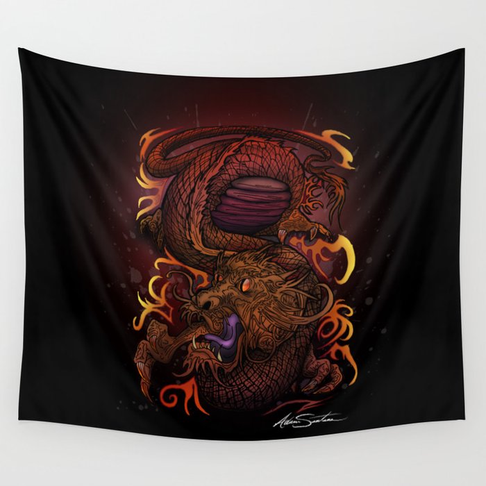 Dragon (Signature Design) Wall Tapestry