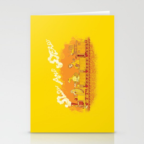 Slowest Train Coming Stationery Cards