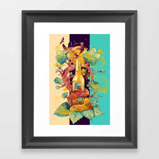 Natural Cycle Framed Art Print
