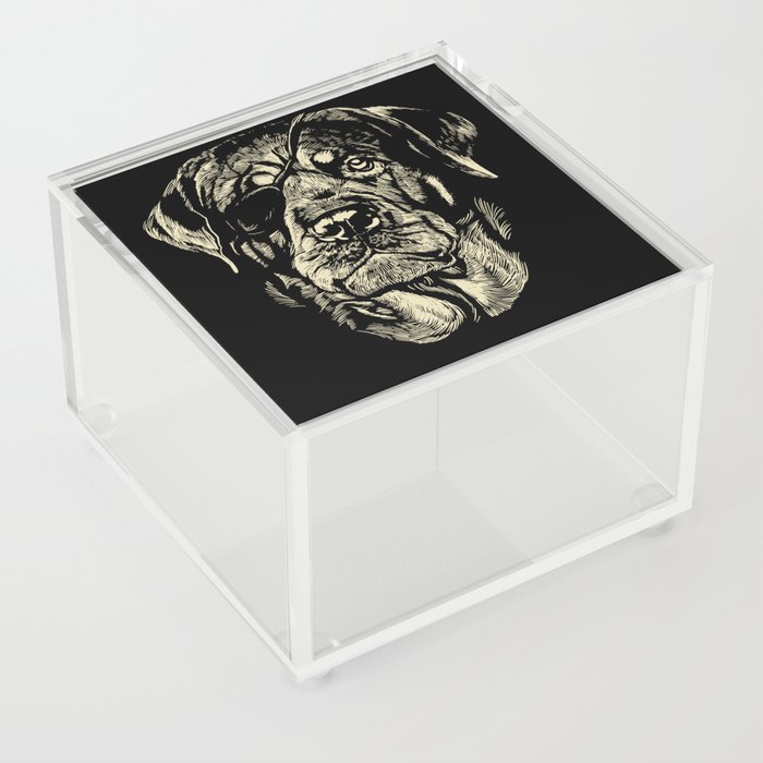 Rottweiler Acrylic Box