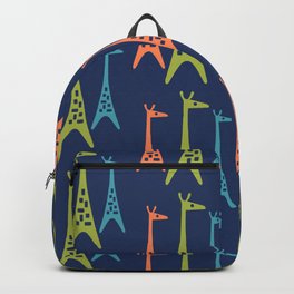 Mid Century Modern Giraffe Pattern 238 Backpack