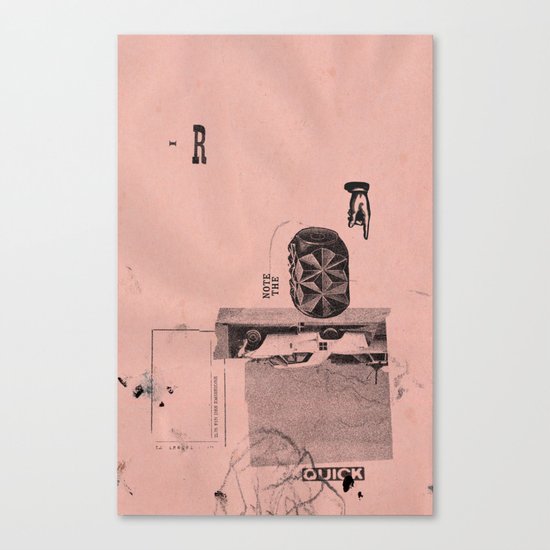 fin de emision Canvas Print