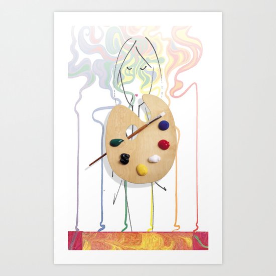 Painter Art Print