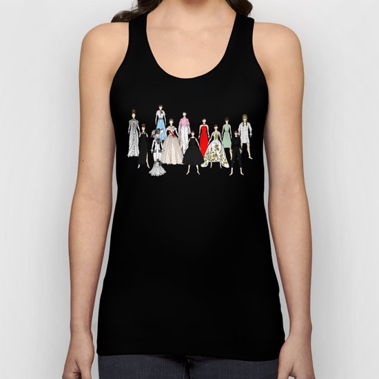 Audrey Hepburn Think Pink Outfits Fashion Unisex Tank Top