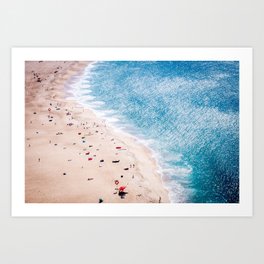 Surf and Swells | Portugal travel & roadtrip landscape - Fine Art Print colorful 3 Art Print
