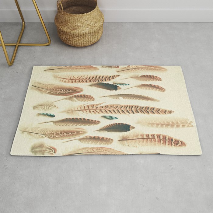 Found Feathers Rug