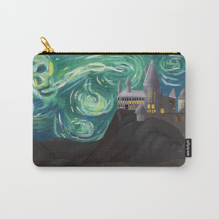 Starry Night at Hogwarts Carry-All Pouch