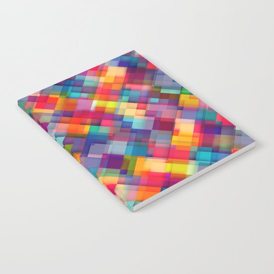 Squares Everywhere Notebook