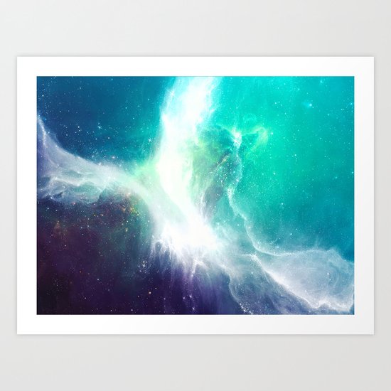 Wave to Heaven Art Print