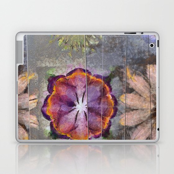 Stickball Au Naturel Flower  ID:16165-150329-07211 Laptop & iPad Skin