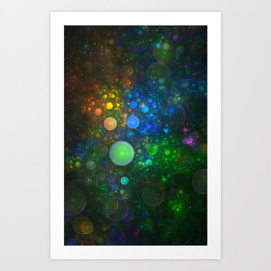 Bubbly Art Print